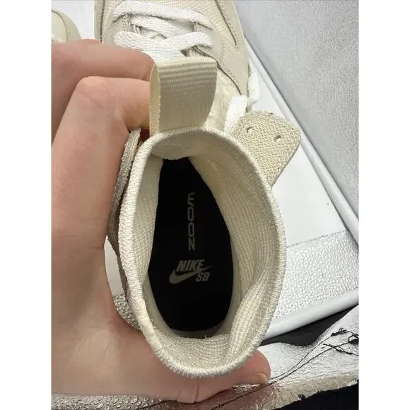 SAMPLE 1 OF 1 Nike SB Zoom Dunk High Elite Cream Gum Yellow  display picture 1